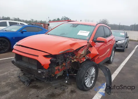 2020 Hyundai Kona Sel z USA, uszkodzony, nr VIN KM8K22AA3LU399856